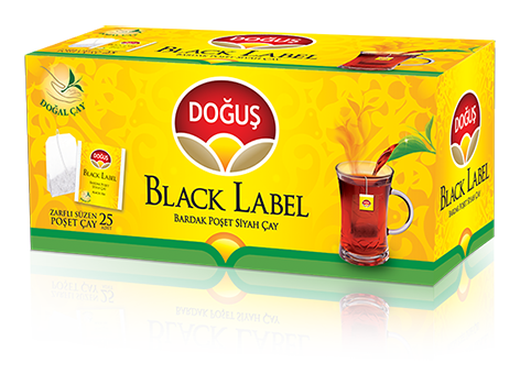 DOGUS BLACK LABEL BARDAK POSET 25'ER (thé noir en sachet)